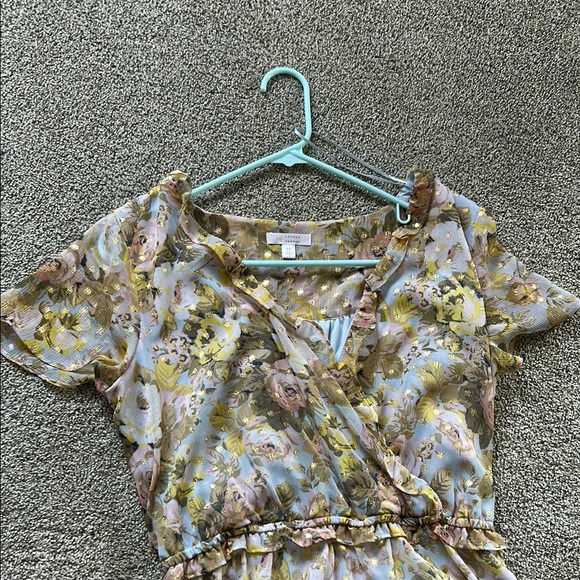 LC Lauren Conrad Floral Midi Dress - Picture 3 of 3